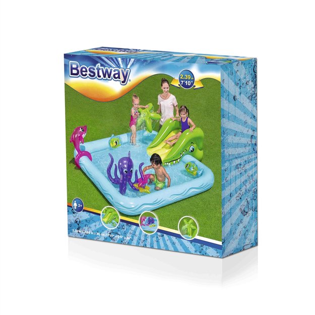 Vandens žaidimų aikštelė vaikams 239 x 206 x 86 cm Bestway 53052