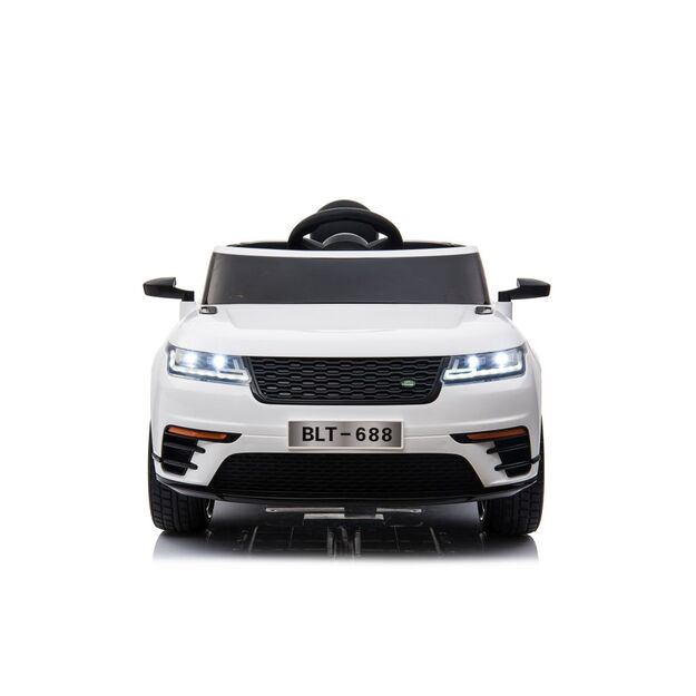 Vienvietis elektromobilis Range Rover Evoque BLT-688 Drift, baltas