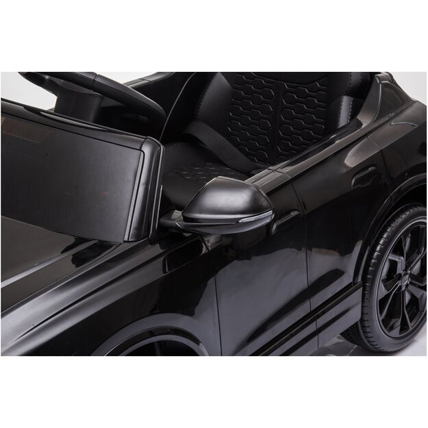 Vienvietis elektromobilis vaikams Audi RS Q8, juodas