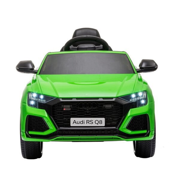 Vienvietis elektromobilis vaikams Audi RS Q8, žalias