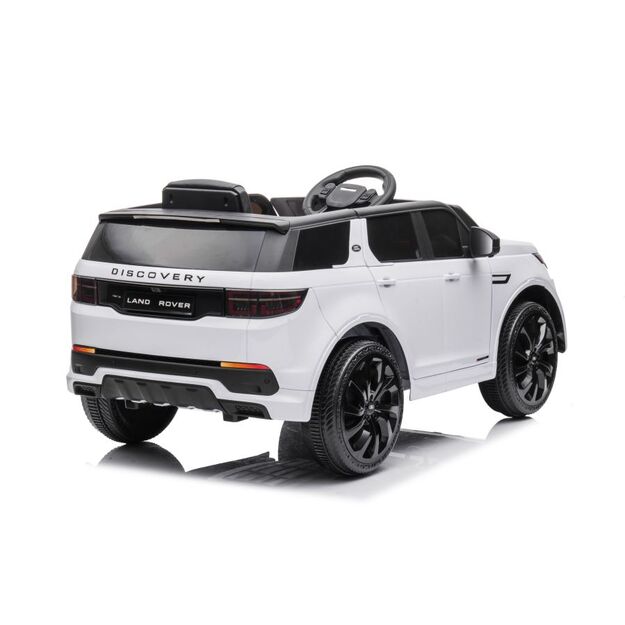 Vienvietis elektromobilis vaikams Range Rover BBH-023, baltas