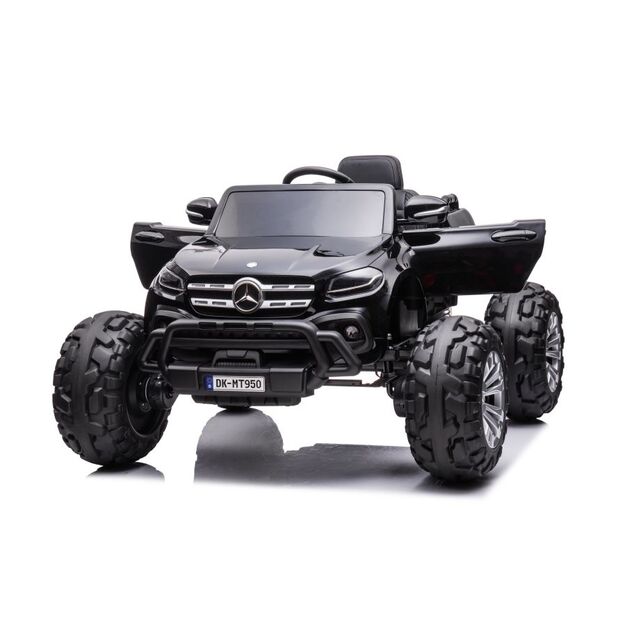 Vienvietis vaikiškas elektromobilis Mercedes DK-MT950, juodas