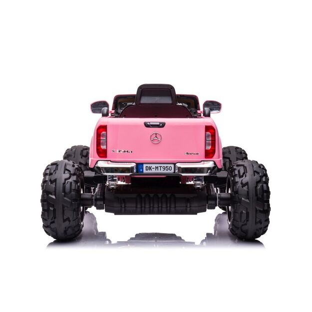 Vienvietis vaikiškas elektromobilis Mercedes DK-MT950, rožinis