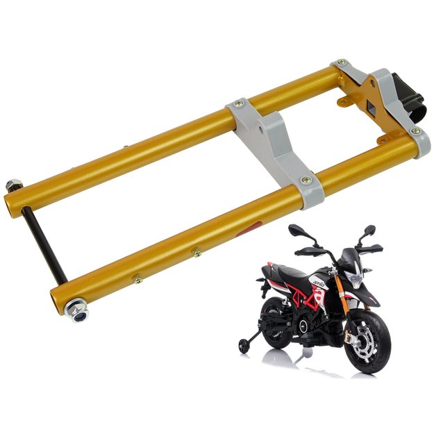 Motociklo Aprilia A007 priekinės šakės su ašimi
