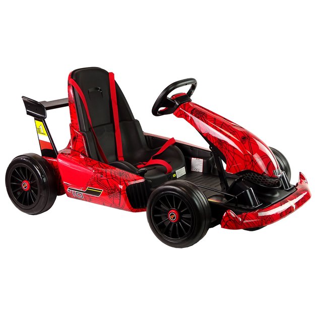Elektrinis vaikiškas velomobilis Gokart XMX619, raudonas