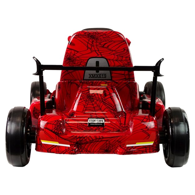 Elektrinis vaikiškas velomobilis Gokart XMX619, raudonas
