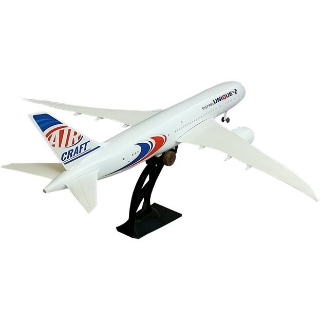 Žaislinis keleivinis lėktuvas su stovu 70 cm