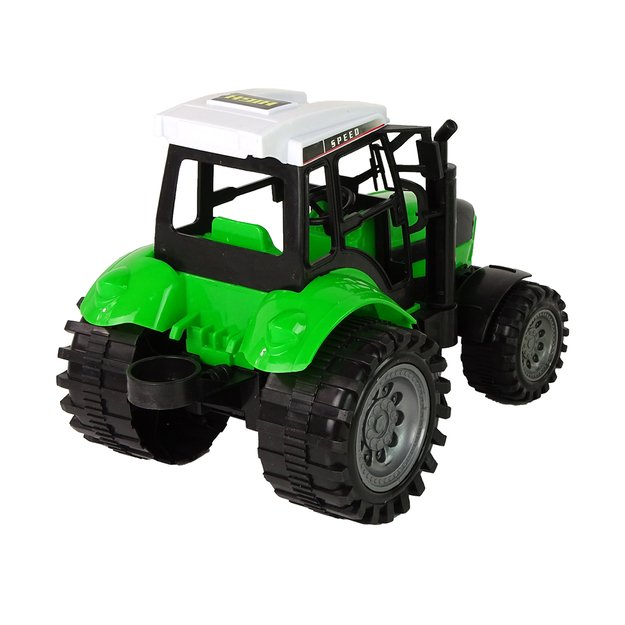Žaislinis traktorius su priedais