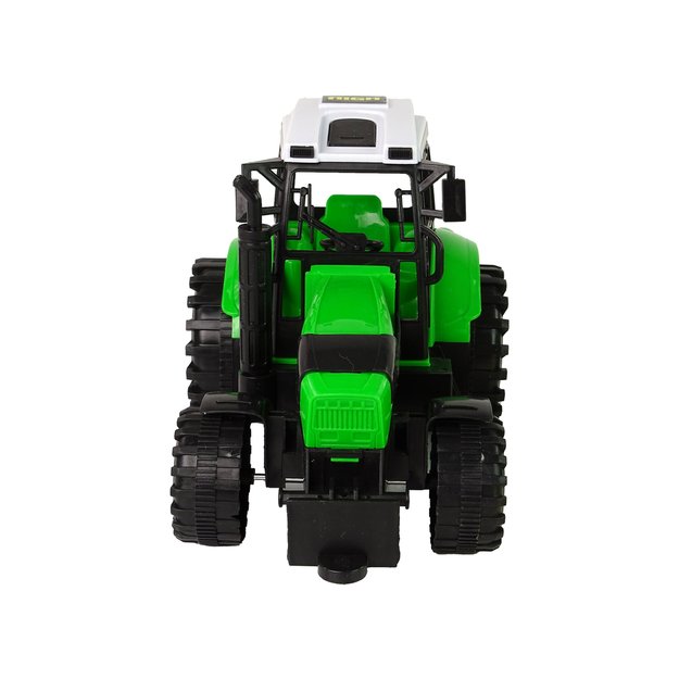 Žaislinis traktorius su priedais