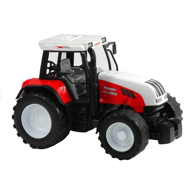 Žaislinis traktorius su priekaba 65 cm