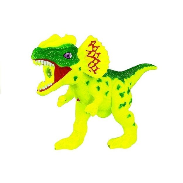 Dinozaurų piešimo projektorius vaikams 2in1, geltonas