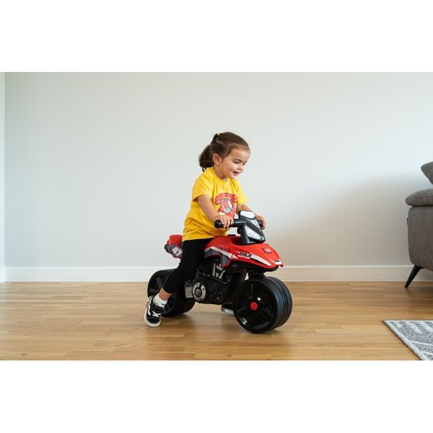 Vaikiškas elektrinis motociklas FALK, raudonas