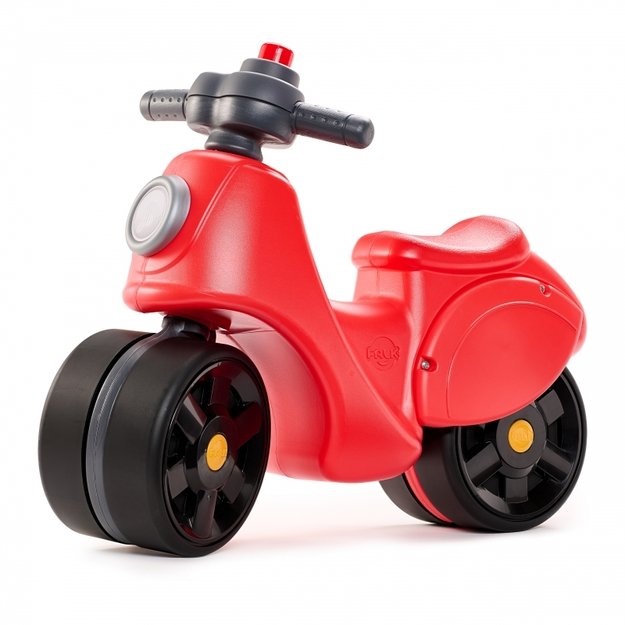 Paspiriamas vaikiškas motociklas, raudonas, Falk Scooter Strada