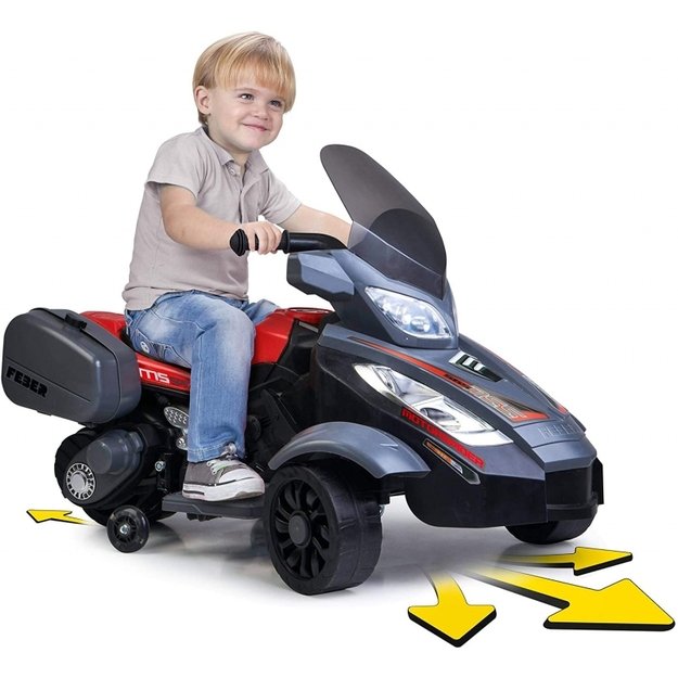 Triratis elektrinis motociklas vaikams Feber
