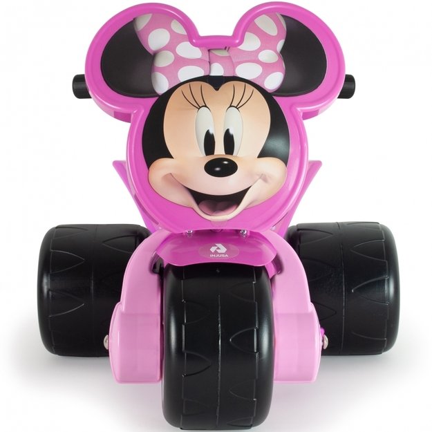 Vaikiškas elektrinis motociklas 6V Samurajus Minnie Mouse, rožinis