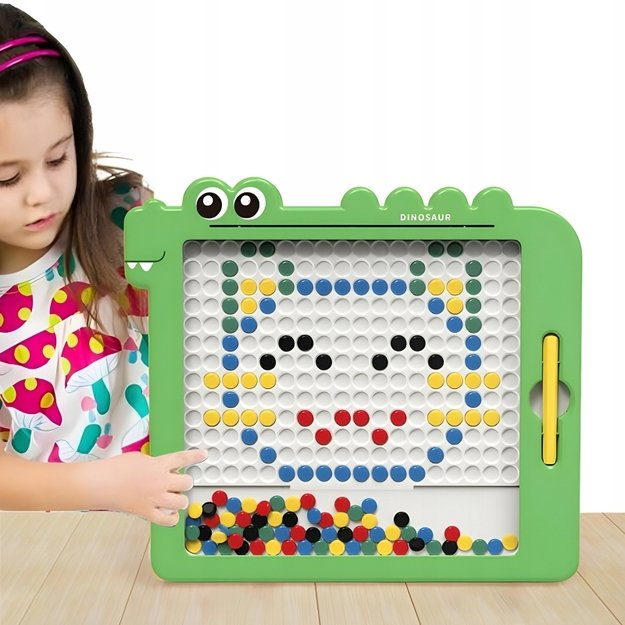 Montessori magnetinė lenta MagPad, WOOPIE, žalia
