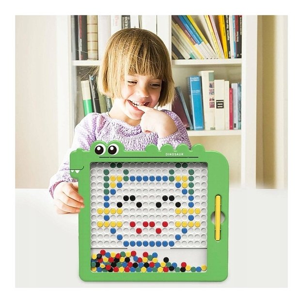 Montessori magnetinė lenta MagPad, WOOPIE, žalia