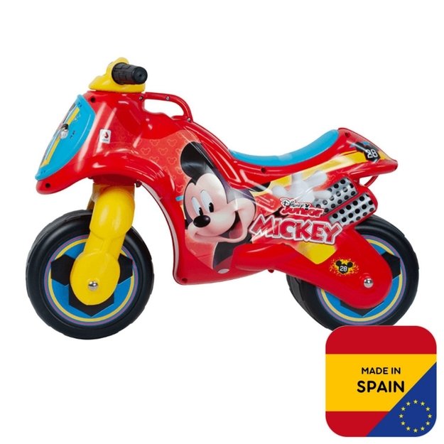 Paspiriamas balansinis vaikiškas motociklas Peliukas Mikis INJUSA
