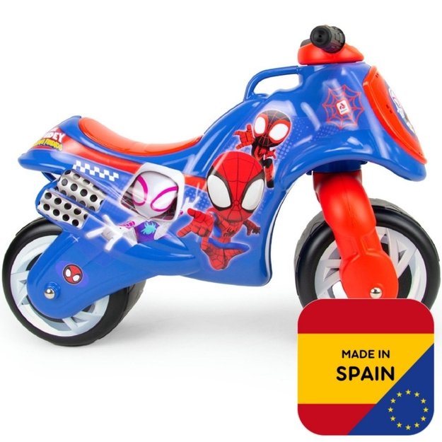 Paspiriamas balansinis vaikiškas motociklas Žmogus voras INJUSA