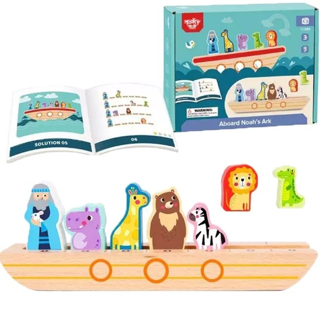 Medinis žaidimas Nojaus arka ir galvosūkių knyga, Tooky Toy