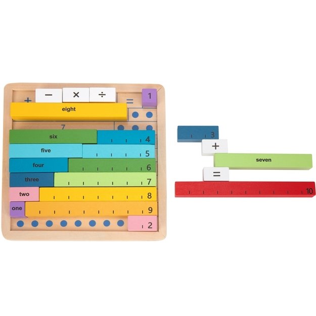 Žaislinė medinė matematikos lenta, Tooky Toy