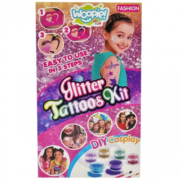 Vaikiškas tatuiruočių rinkinys ART&FUN , WOOPIE