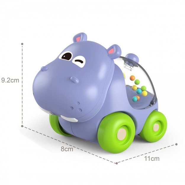 Žaislinis hipopotamo formos automobilis, WOOPIE