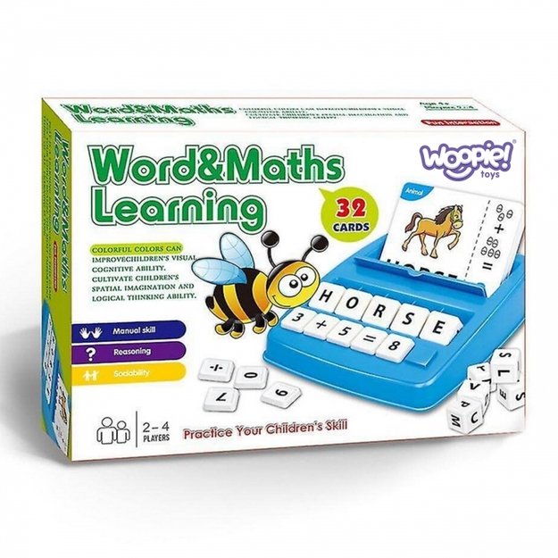 Mokomasis žaidimas anglų kalbos ir matematikos mokymuisi, WOOPIE