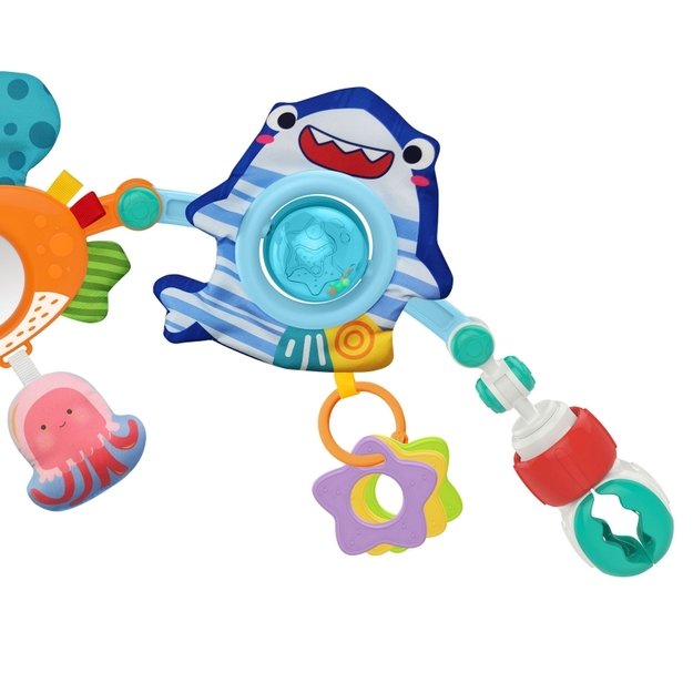 Universalus kūdikių žaislas, WOOPIE, jūros gyvūnai