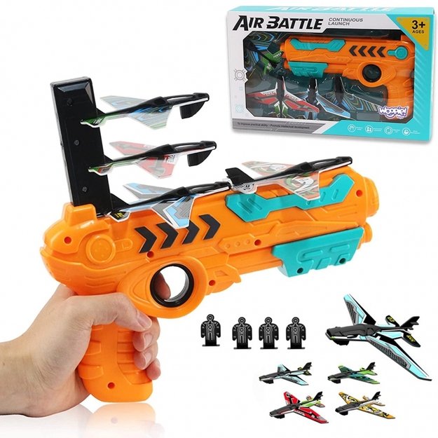 Vaikiškas šautuvas su lėktuvėliais, Woopie