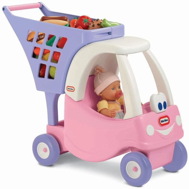 Žaislinis pirkinių vežimėlis Cozy Coupe Little Tikes