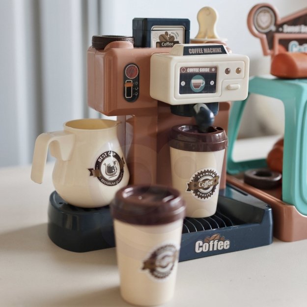 Žaislinis kavos virimo aparatas su sausainių vitrina Woopie