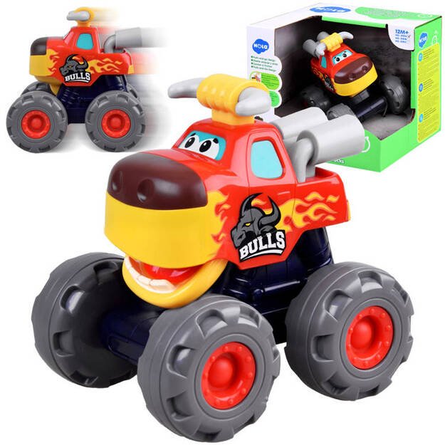 Žaislinis automobilis monstras bulius vaikams 
