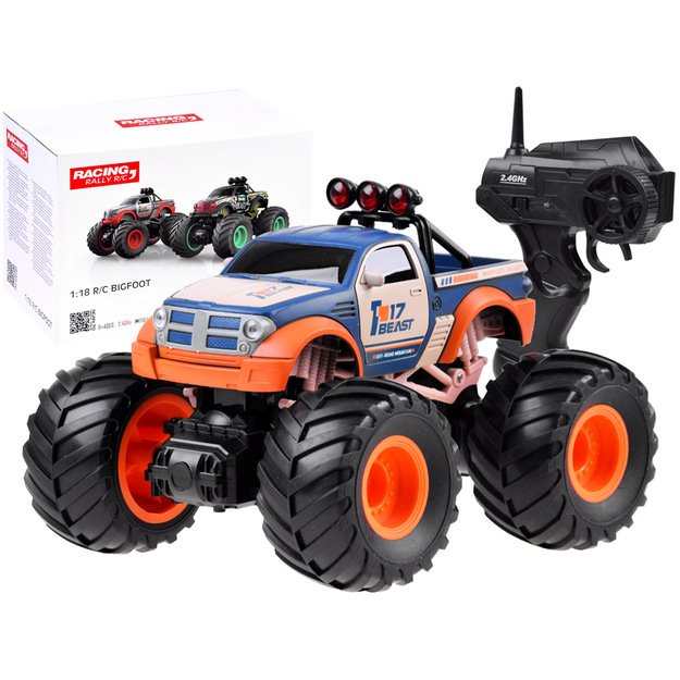 Nuotoliniu būdu valdomas automobilis Monster Truck