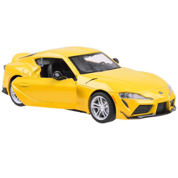 Žaislinis automobilis Toyota GR Supra 1:31, geltonas