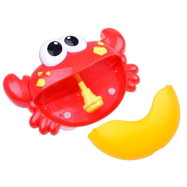 Vonios žaislas burbuliuojantis krabas