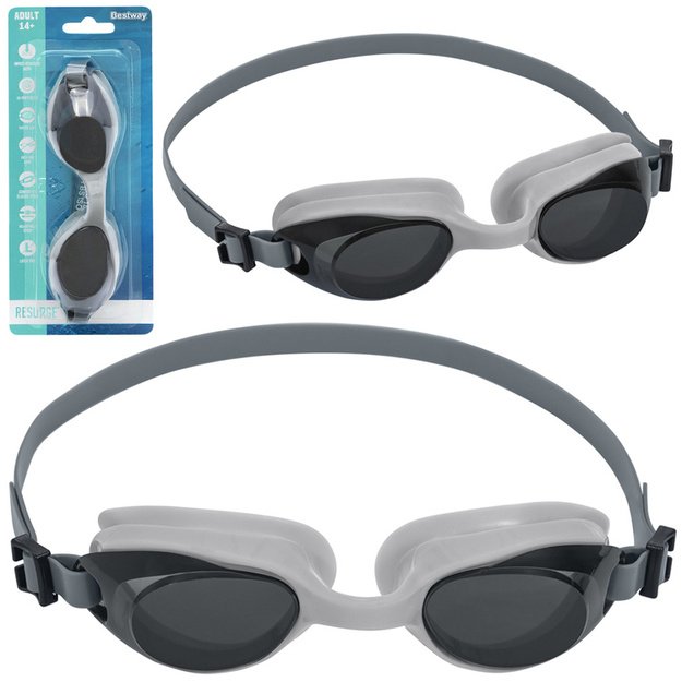 Plaukimo akiniai vaikams Bestway Hydro-Pro Blade, juodi