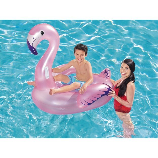 Pripučiamas plaukimo ratas flamingas 127 cm, Bestway
