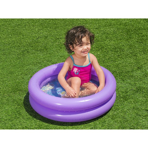 Pripučiamas baseinas vaikams 61x15cm, violetinis, Bestway