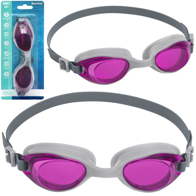 Plaukimo akiniai vaikams Bestway Hydro-Pro Blade, violetiniai