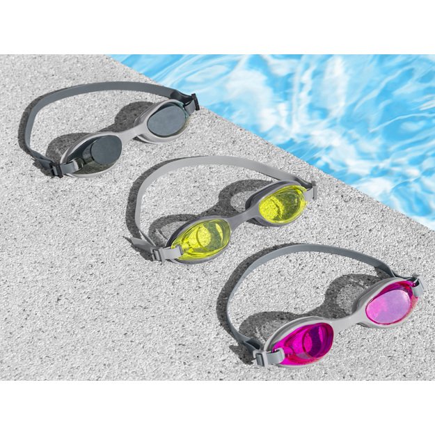 Plaukimo akiniai vaikams Bestway Hydro-Pro Blade, violetiniai