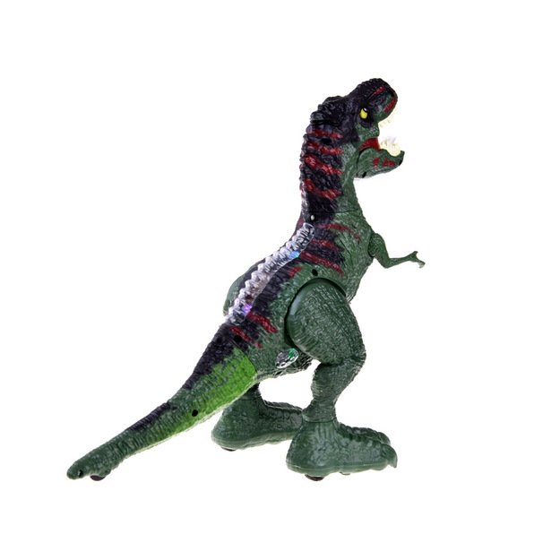 Nuotoliniu būdu valdomas dinozauras T-REX 2in1, žalias