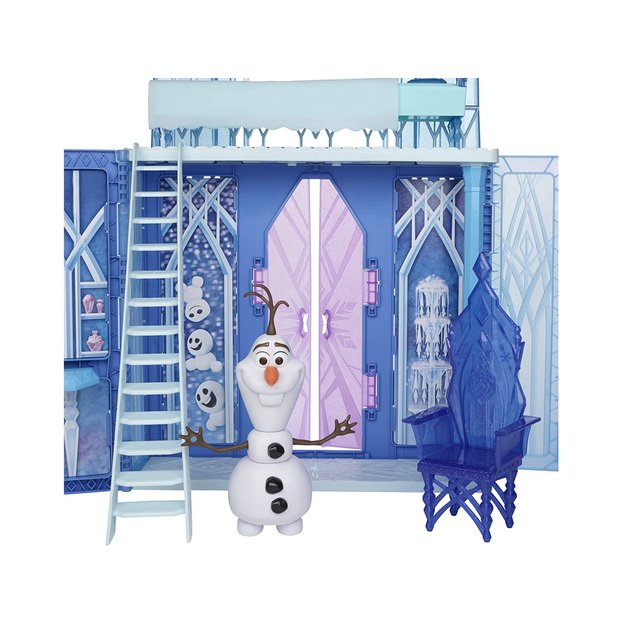 Didelė krištolinė pilis „ Frozen“ su priedais