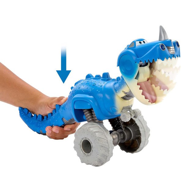 Interaktyvus dinozauras, Cars, mėlynas