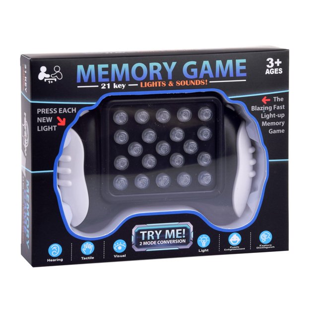 Elektroninis atminties žaidimas su šviesa
