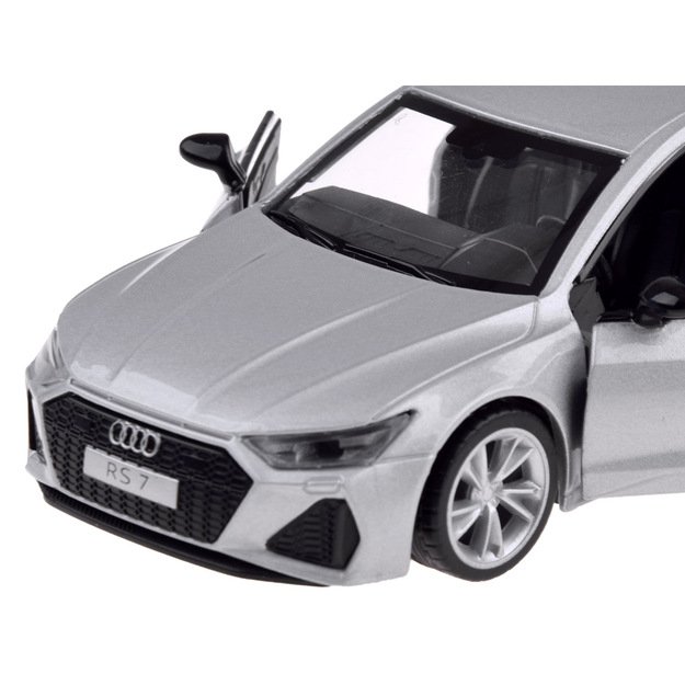 Metalinis Audi RS 7 Sportback automobilis su garso ir šviesos efektais 