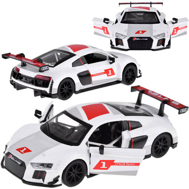 Metalinis sportinis Audi R8 LMS automobilis su garso ir šviesos efektai