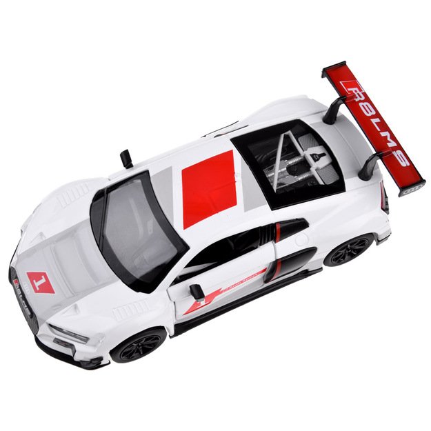 Metalinis sportinis Audi R8 LMS automobilis su garso ir šviesos efektai