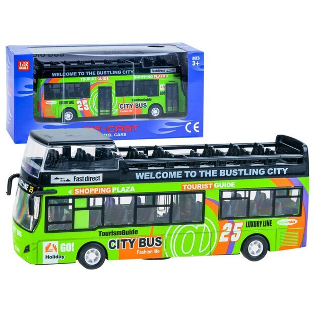 Turistinis autobusas, žalias