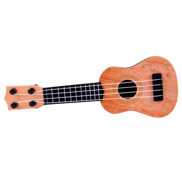 Mini gitara vaikams 25 cm, ruda